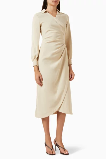 Asymmetric Midi Dress