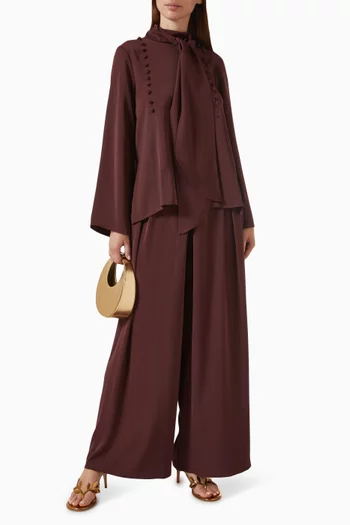 Scarf Co-ord Set in Crepe