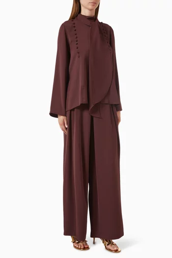 Scarf Co-ord Set in Crepe