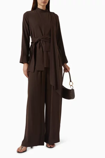Scarf Co-ord Set in Modal-blend