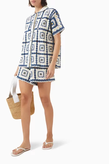 Dolly Crochet Shorts