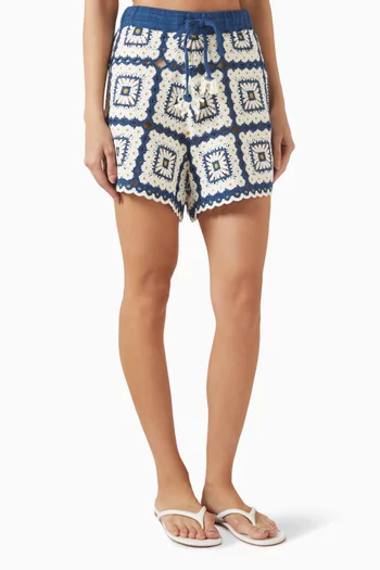 Dolly Crochet Shorts