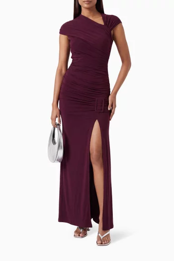 Eddie Gathered Midi Dress