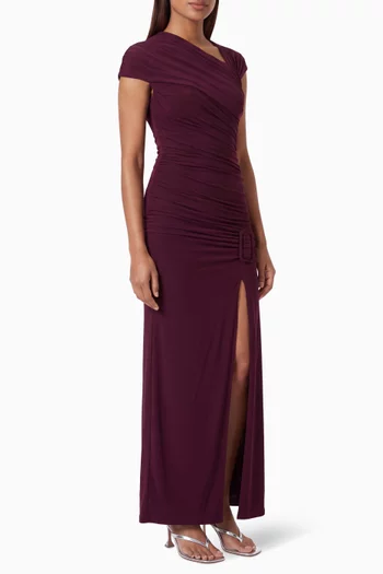 Eddie Gathered Midi Dress