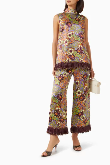 Joanna Floral Top in Viscose