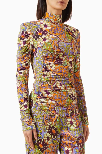 Joanna Ruched Top