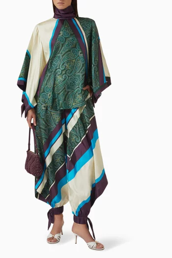 Joni Top in Silk Twill