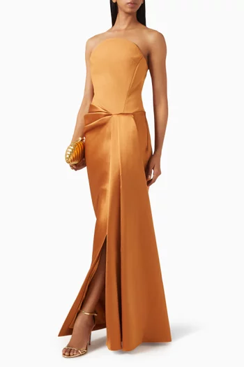 Seri Draped-waist Dress