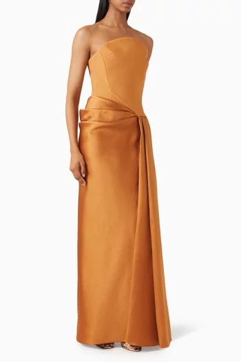 Seri Draped-waist Dress