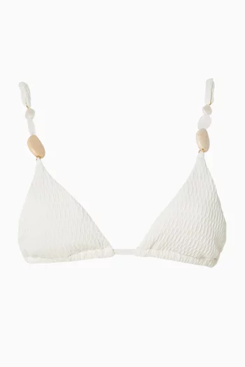 Kuna Bead-detail Bikini Top