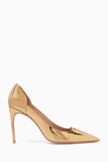Crawford 90 Pumps in Mirror Leather