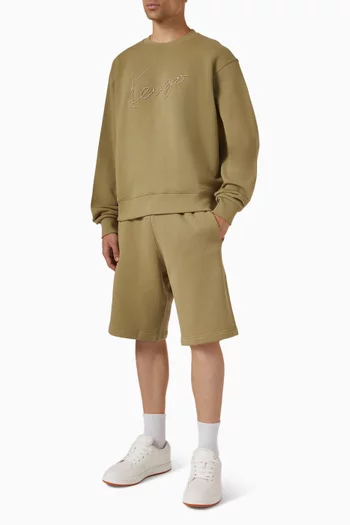 Signature Shorts in Cotton