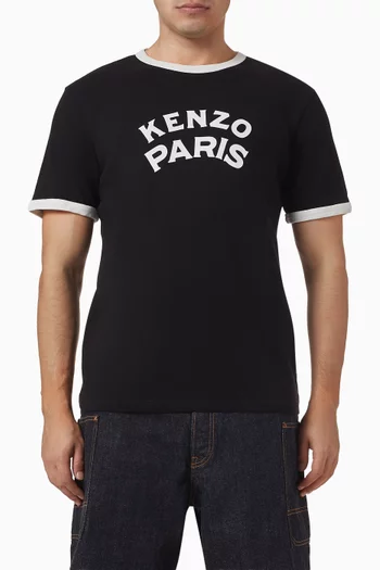 Paris Emblem T-shirt in Cotton-jersey