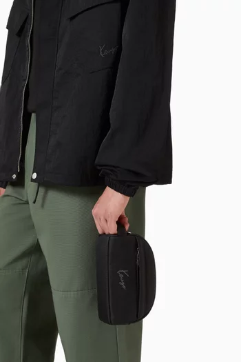 Signature Wash Bag in Nylon