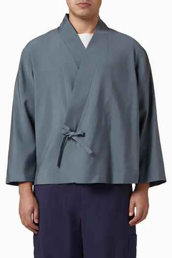 Kimono Jacket in Viscose-wool