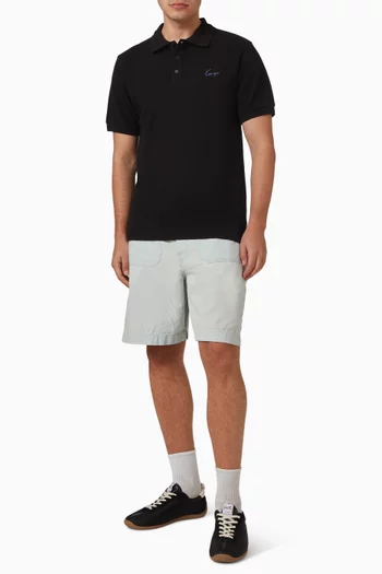 Signature Slim-fit Polo T-shirt in Cotton-piqué