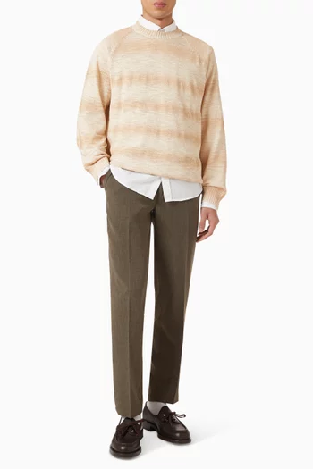 Shirt in Cotton-linen Blend