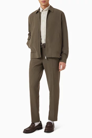 Como Coach Jacket in Stretch-twill