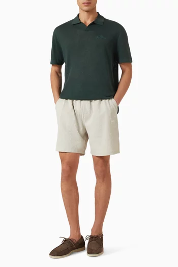 Swim Shorts in Seersucker