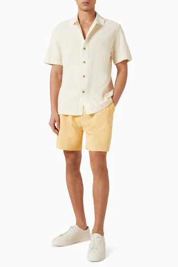 Swim Shorts in Seersucker