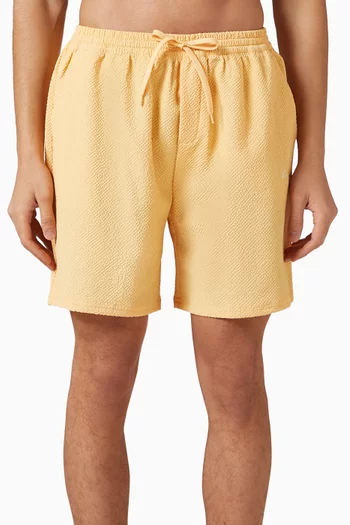 Swim Shorts in Seersucker