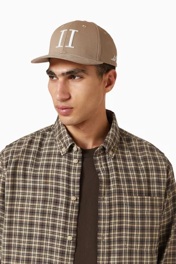 Suede II Baseball Cap in Organic Cotton