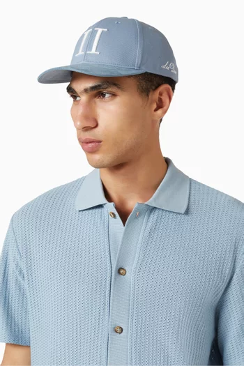Suede II Baseball Cap in Organic Cotton