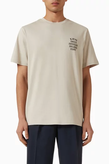 Ceramic T-shirt in Organic Cotton-jersey