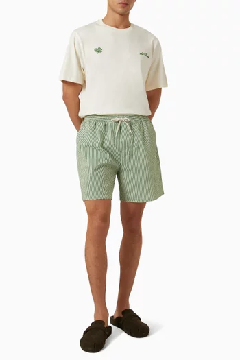 Deux T-shirt in Organic Cotton-jersey