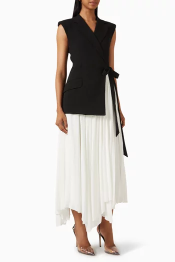 Helena Combo Blazer Dress