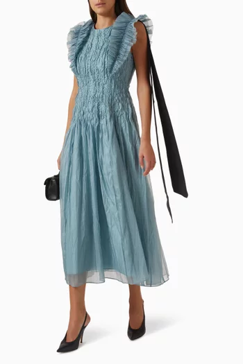 Mathilde Gathered Maxi Dress