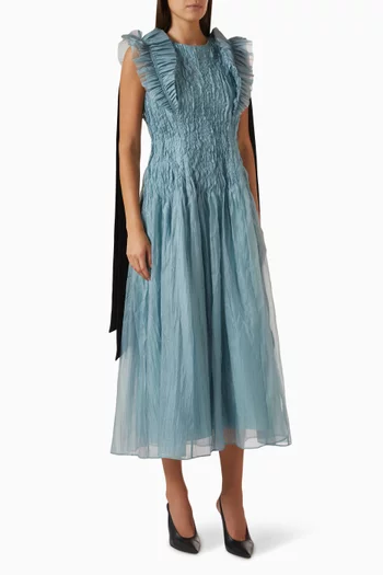Mathilde Gathered Maxi Dress