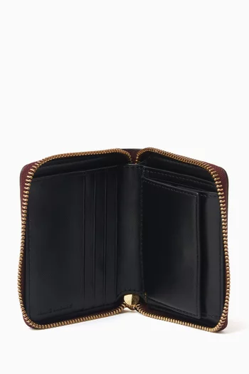 Scene Slim Compact Wallet in Leather