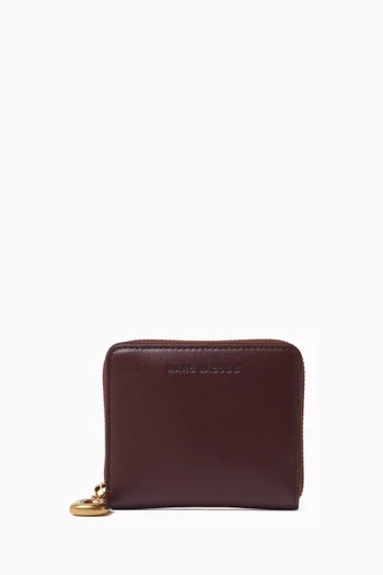 Scene Slim Compact Wallet in Leather