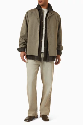 Oversized Borrowed Shirt in Cotton