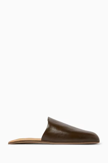 Cigarr Slippers in Leather