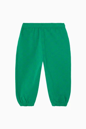 GG Trousers in Cotton Piquet