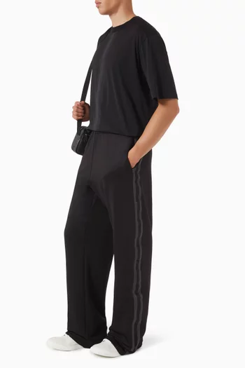 Side Stripe Pants in Cotton-jersey