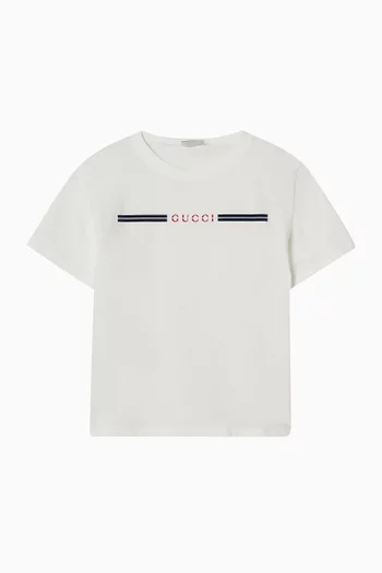 Logo T-shirt in Cotton