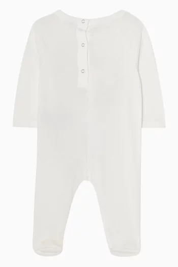 Printed Sleepsuit in Cotton