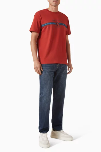 AX Logo Relaxed-fit T-shirt