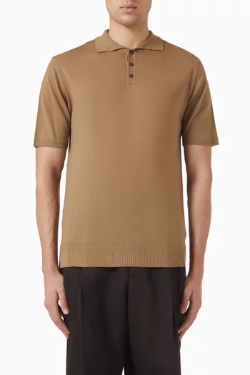 Marco Polo T-shirt in Merino-wool