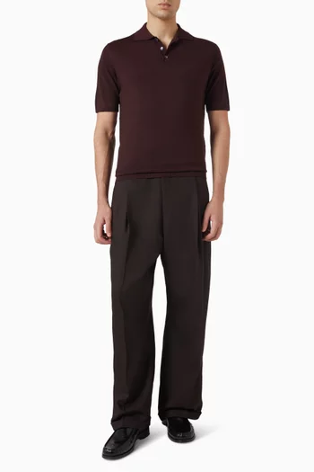 Marco Polo T-shirt in Merino-wool