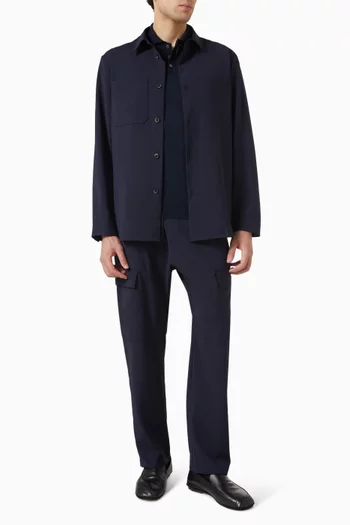 Marco Polo T-shirt in Merino-wool