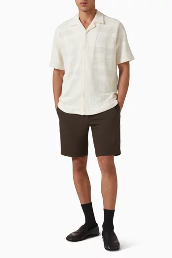 Samartin Shirt in Organic Cotton-blend