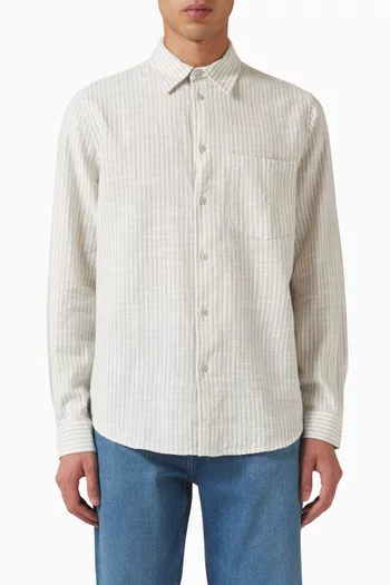 Liam FP Shirt in Cotton & Linen