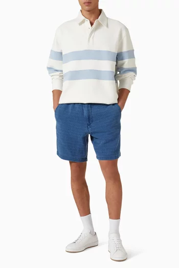 Kurt Dobby Textured Shorts in Organic Cotton