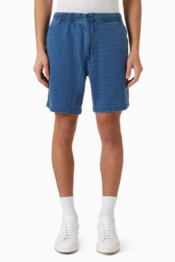 Kurt Dobby Textured Shorts in Organic Cotton