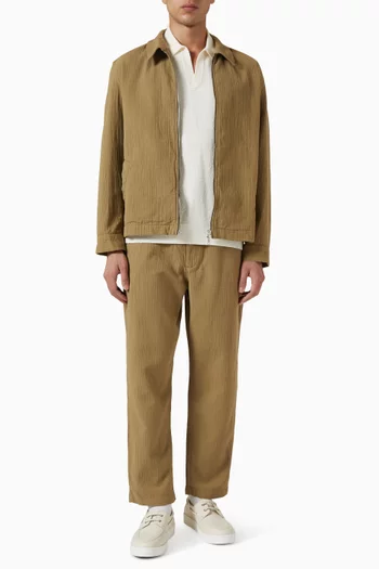 Kurt Pants in Crinkle Cotton & Linen