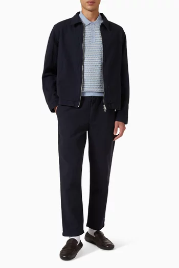 Kurt Pants in Crinkle Cotton & Linen